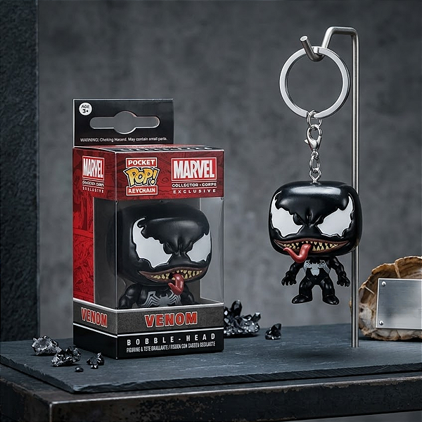 Chaveiro Funko Pocket Pop Marvel Venom