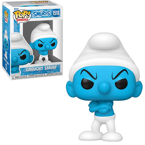Funko Pop The Smurfs 1518 Grouchy Smurf