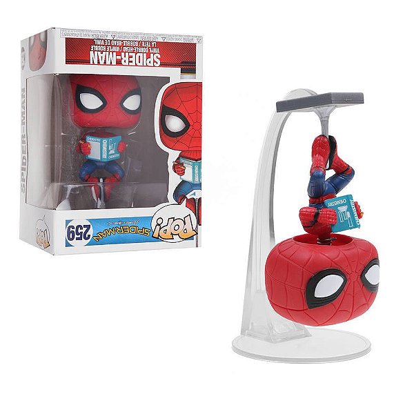 Funko Pop Spider-Man Homecoming 259 Spider-Man With Book