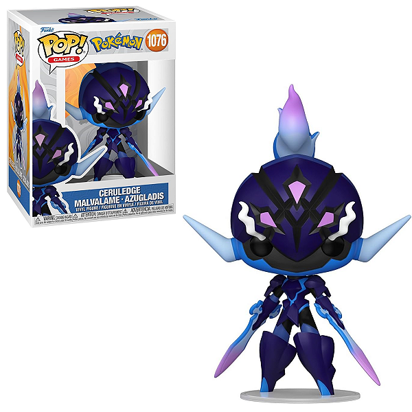 Funko Pop Pokemon 1076 Ceruledge Malvalame Azugladis