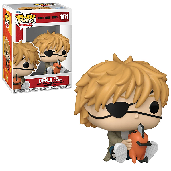 Funko Pop Chainsaw Man 1971 Denji with Pochita