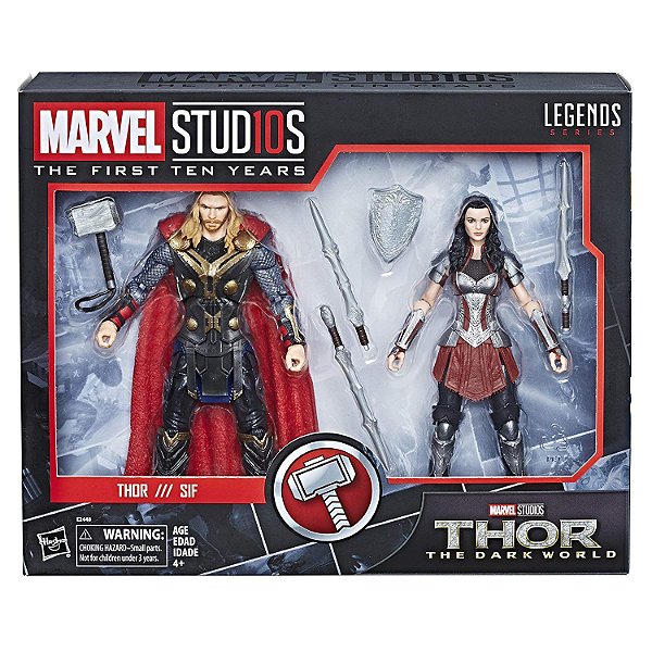 Marvel Studios Legends Thor The Dark World Thor and Sif