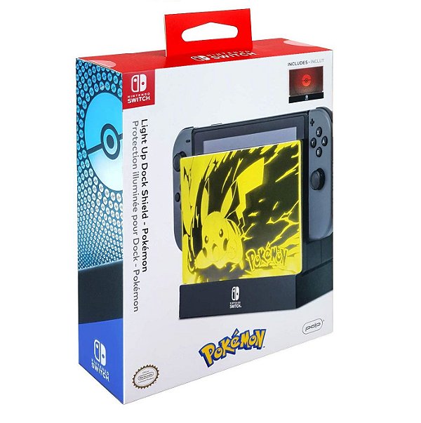 Nintendo Switch Light Up Dock Shield Pokemon PDP