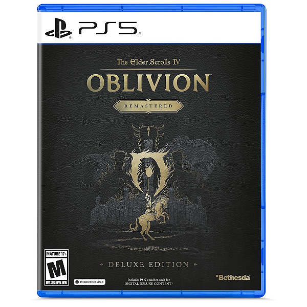The Elder Scrolls IV Oblivion Remastered Deluxe Edition PS5