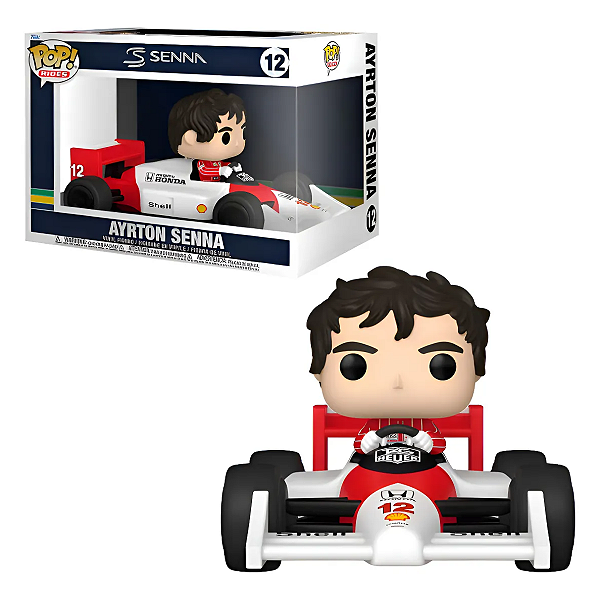 Funko Pop F1 Racing 12 Ayrton Senna Rides Mclaren