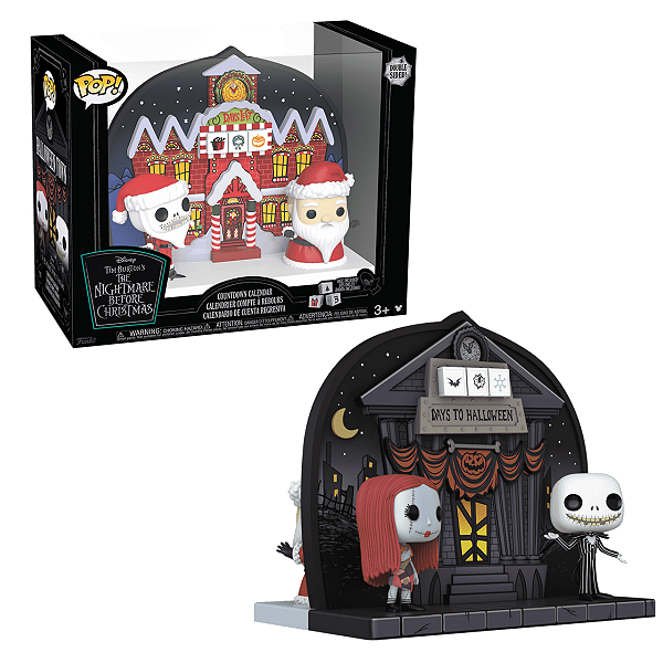 Funko Calendar Countdown Jack Skellington Halloween + Natal