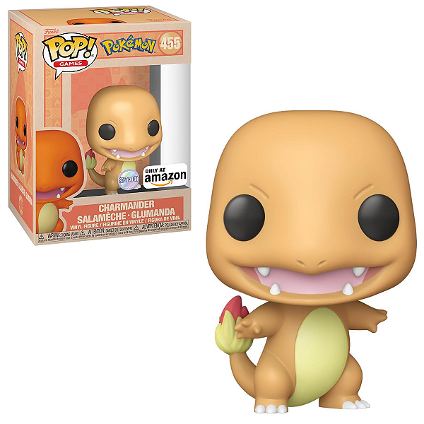 Funko Pop Pokemon 455 Charmander Soft Color Exclusive
