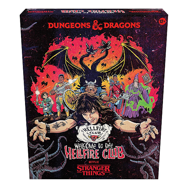 Dungeons & Dragons Stranger Things Welcome to The Hellfire
