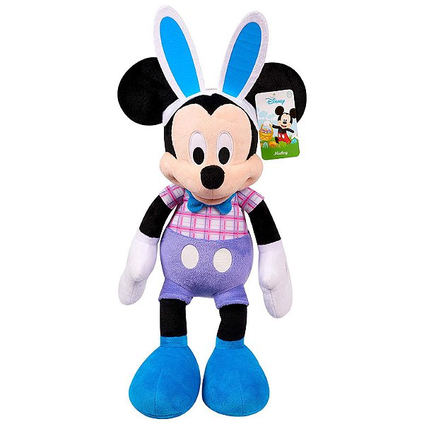 Pelúcia Disney Mickey Mouse Easter Páscoa Plush