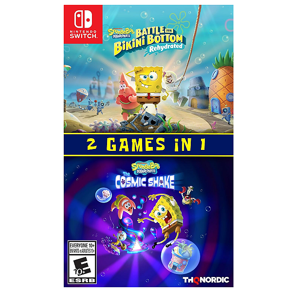 SpongeBob SquarePants Bundle 2 Jogos - Switch
