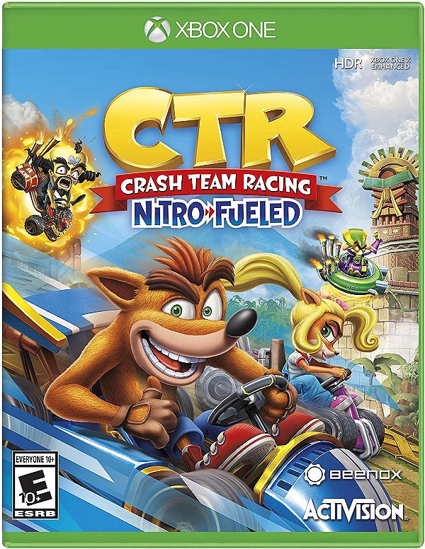 Jogo Crash Team Racing Nitro-fueled - Xbox One - Activision