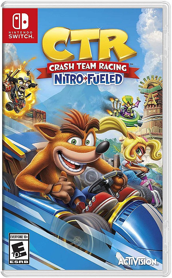 Jogo Crash Team Racing Nitro-fueled - Switch - Activision