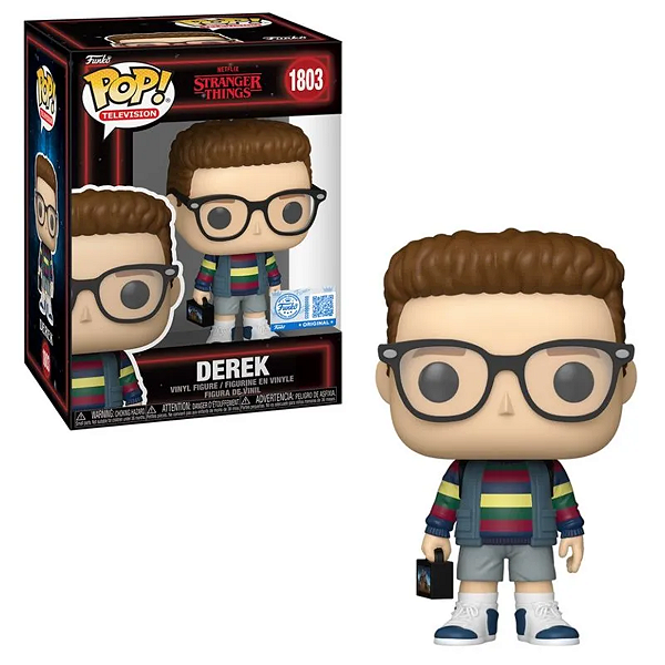 Funko Pop Stranger Things S5 1803 Derek Special Edition