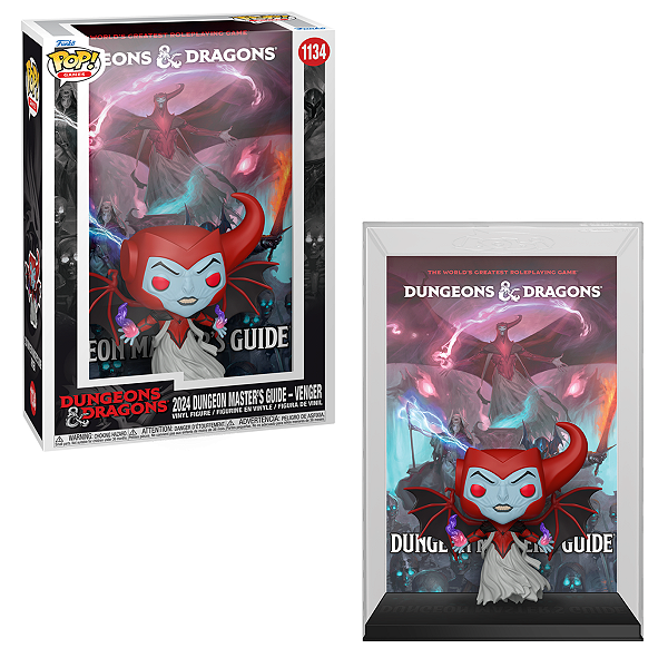 Funko Pop Cover Dungeons & Dragons 1134 Masters Guide Venger