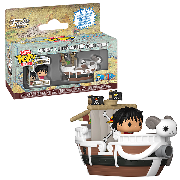 Funko Bitty Pop Rides Monkey D. Luffy and the Going Merry