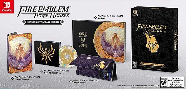 Fire Emblem Three Houses Seasons of Warfare Edition - Switch