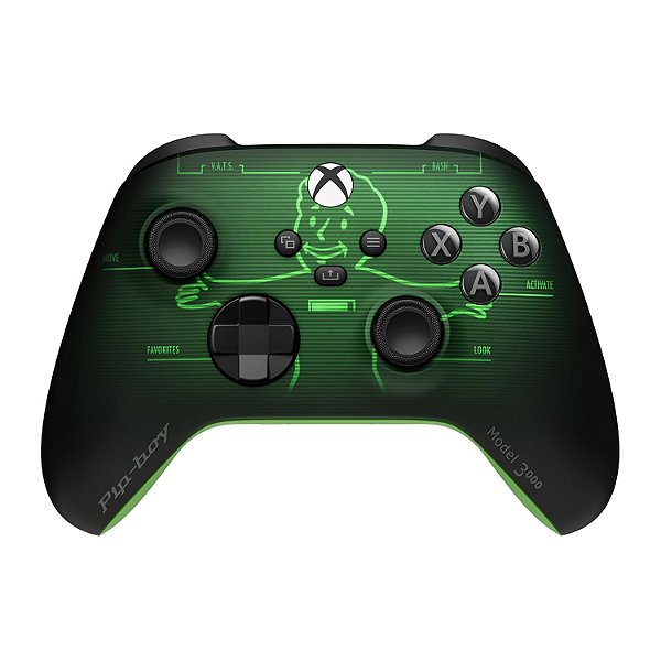 Controle Xbox Fallout Pip-Boy Edition Series X/S, One e PC