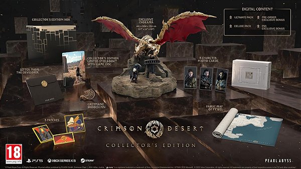 Jogo Crimson Desert Collectors Edition - PS5