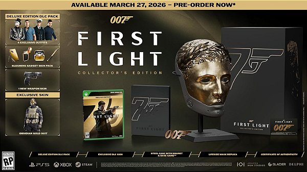007 First Light Collectors Edition - Xbox Series X
