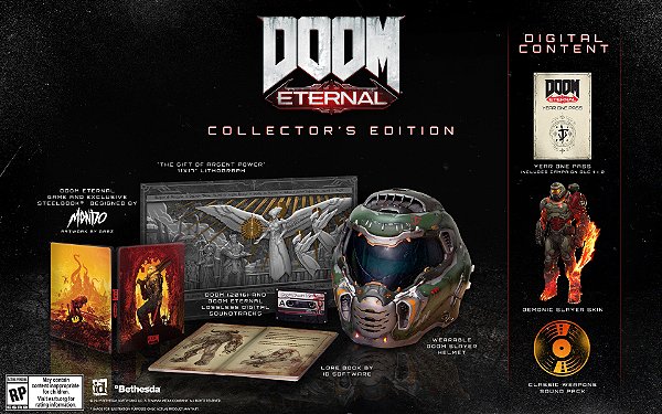 Jogo Doom Eternal - Collectors Edition - Xbox One - Bethesda