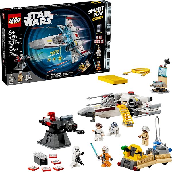 LEGO Star Wars Smart Play Luke’s Red Five X-Wing - 75423