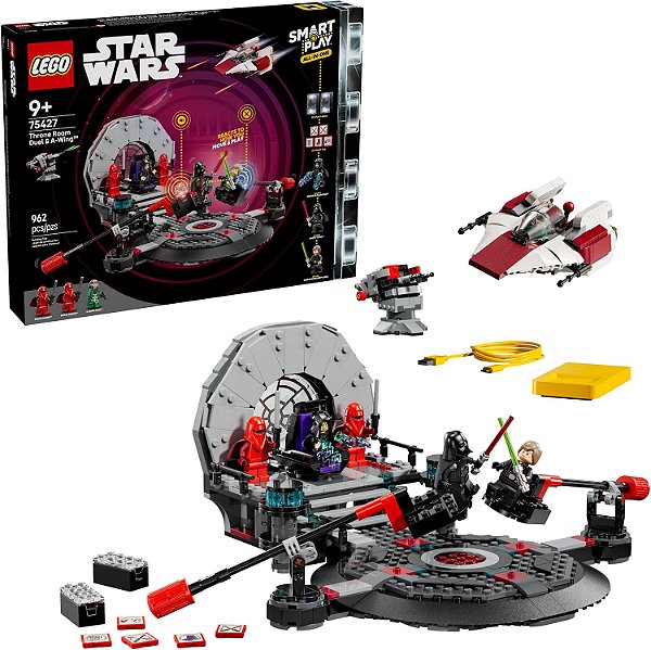 LEGO Star Wars Smart Play Throne Room Duel & A-Wing - 75427