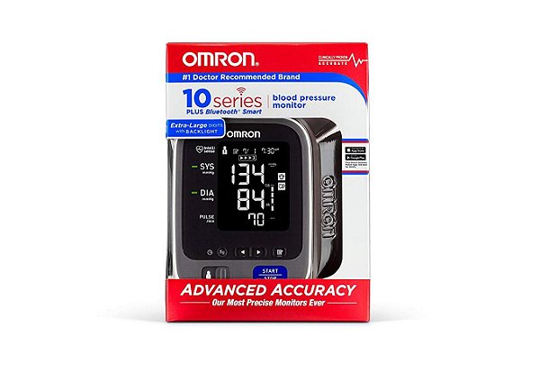 Monitor De Pressão Braço Bluetooth Omron 10 Series 2 Usuários
