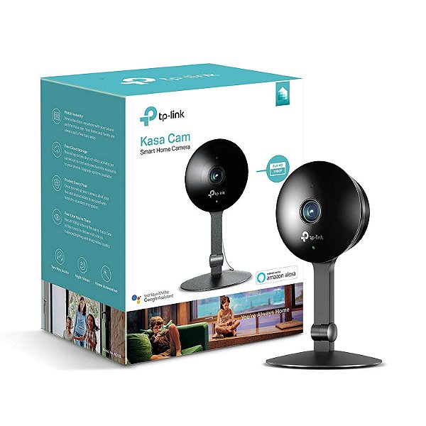 Kasa Cam by TP-Link KC120 WiFi Indoor Camera Alexa & Google Compatível