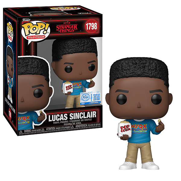 Funko Pop Stranger Things 1798 Lucas Special Edition