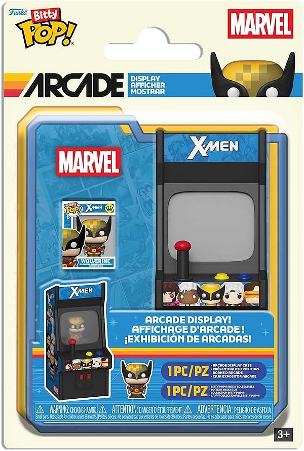 Funko Bitty Pop Arcade Marvel X-Men Wolverine