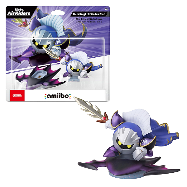 Amiibo Meta Knight & Shadow Star Kirby Air Riders Series