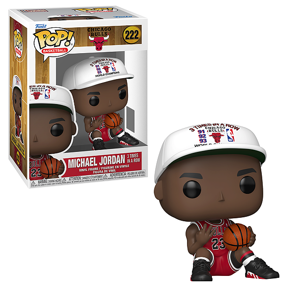 Funko Pop Nba 222 Michael Jordan (3 Times in a Row) Bulls