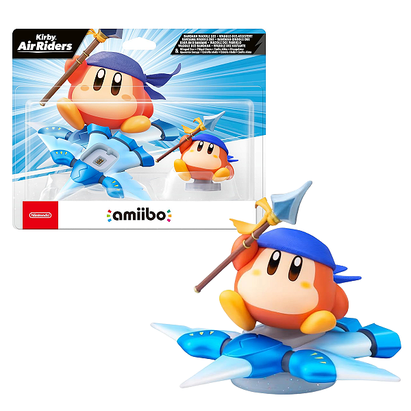 Amiibo Bandana Waddle Dee & Winged Star Kirby Air Riders