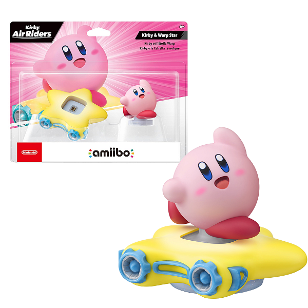 Amiibo Kirby & Warp Star Kirby Air Riders Series
