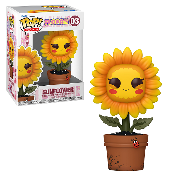 Funko Pop Plants Flora 03 Sunflower Girassol