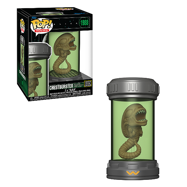 Funko Pop Alien 1988 Chestburster Lights Up - Luzes