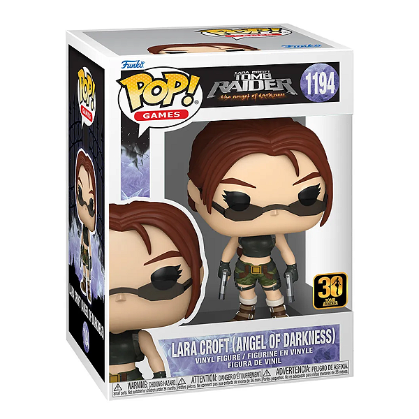 Funko Pop Tomb Raider 1194 Lara Croft Angel Of Darkness