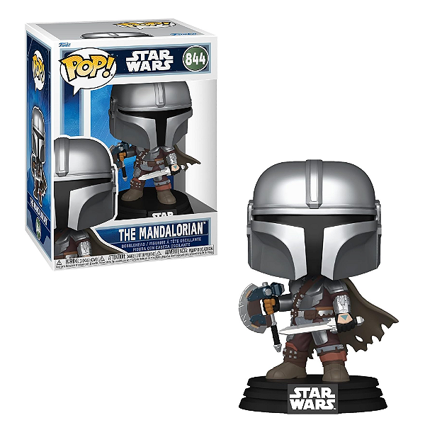 Funko Pop Star Wars Mandalorian & Grogu 844