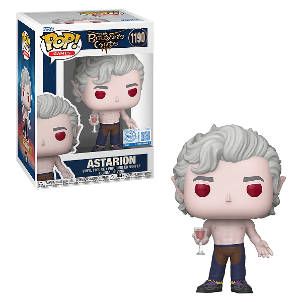Funko Pop Baldurs Gate 1190 Astarion Special Edition