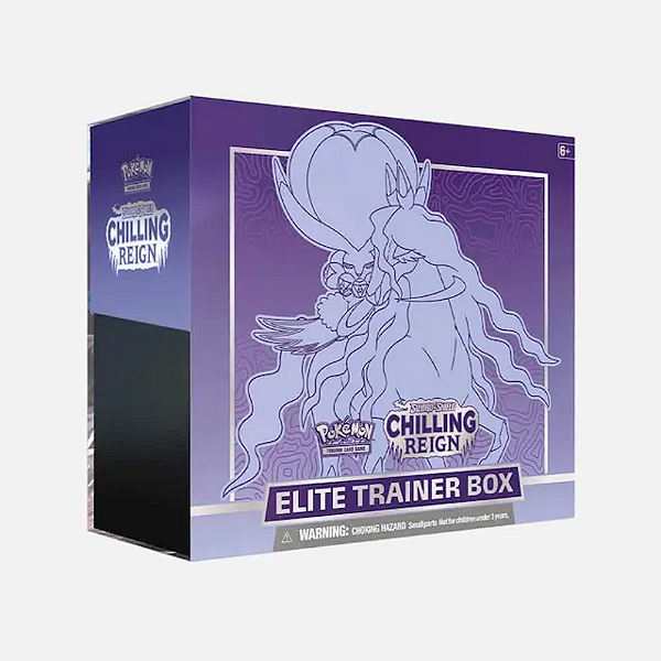 Kit Card Pokemon Elite Trainer Sword & Shield Chilling Reign Shadow Rider Calyrex