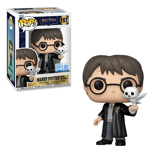 Funko Pop Harry Potter 197 Harry Potter w/ Hedwig Exclusive