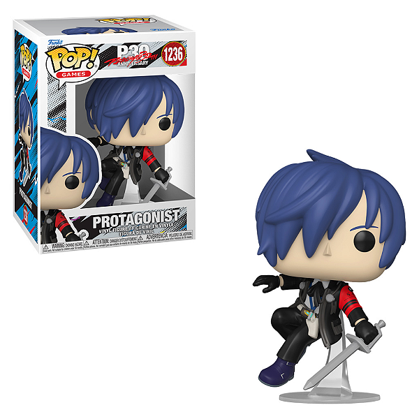 Funko Pop Persona 30th Anniversary 1236 Protagonist