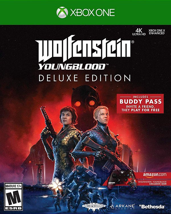 Jogo Wolfenstein Youngblood Deluxe Edition - Xbox One - Bethesda