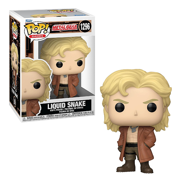 Funko Pop Metal Gear Solid 1296 Liquid Snake