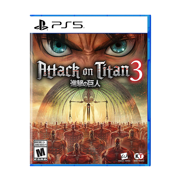 Attack on Titan 3 SteelBook Launch Edition ICONART - PS5