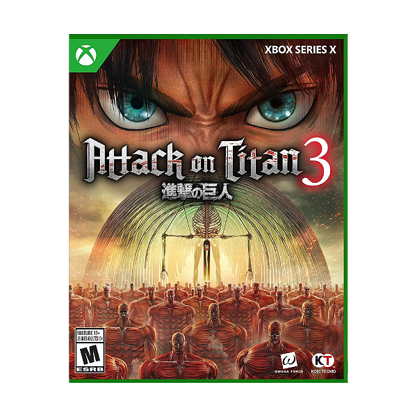 Attack on Titan 3 SteelBook Launch Edition ICONART - Xbox Series X
