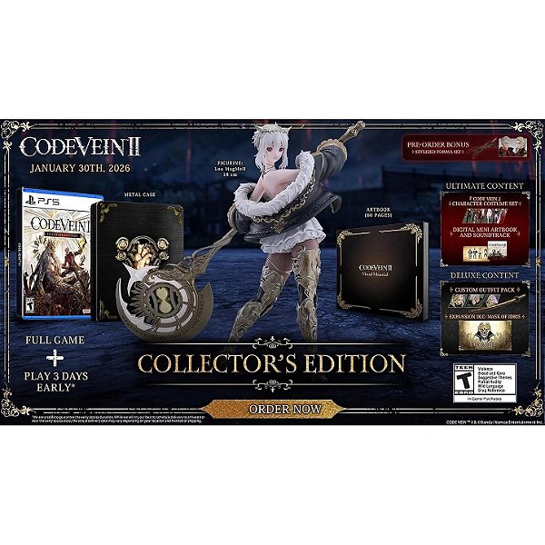 CODE VEIN II Collectors Edition - PS5