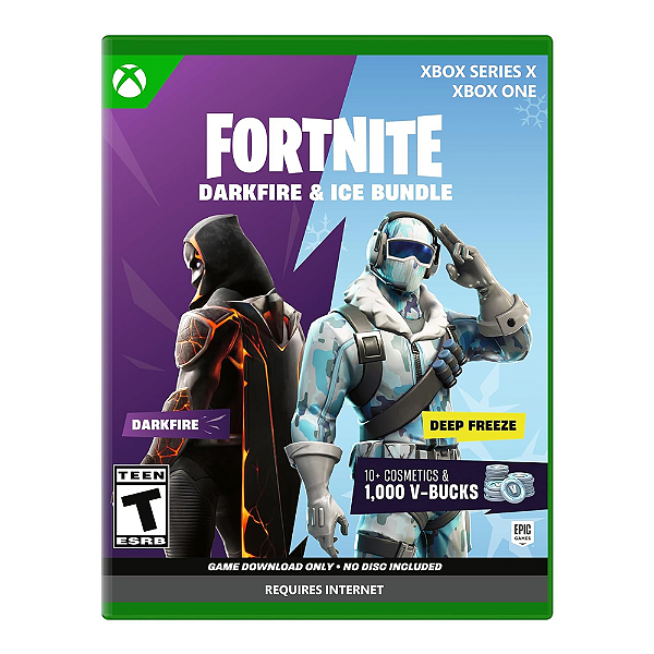 Fortnite Darkfire & Ice Bundle - Xbox (Code in Box)