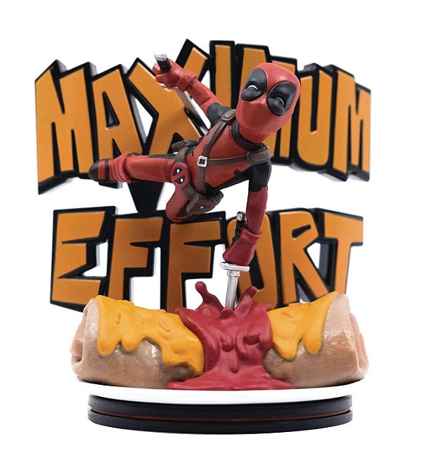 Deadpool Maximum Effort Q-Fig Diorama QMx