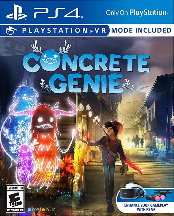 Jogo Concrete Genie - Playstation 4 - Pixelopus